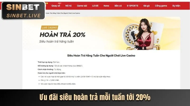 Hoàn trả hàng ngày 58win1 slot